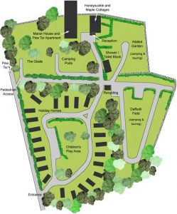Langstone Park Site Map